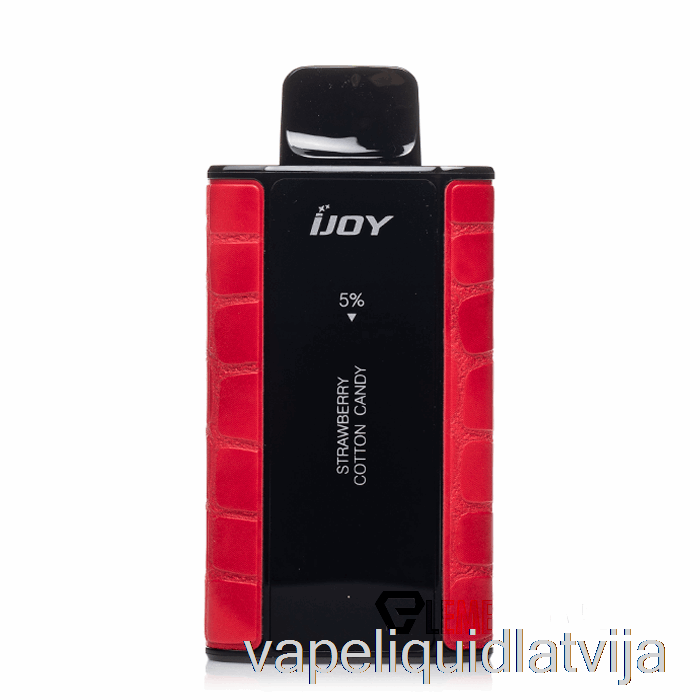 Ijoy Captain 10000 Vienreizējās Lietošanas Zemeņu Kokvilnas Konfekšu Vape šķidrums